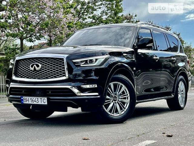 Черный Инфинити QX80, объемом двигателя 5.6 л и пробегом 8 тыс. км за 52900 $, фото 23 на Automoto.ua