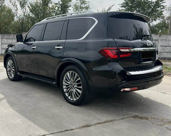 Черный Инфинити QX80, объемом двигателя 5.55 л и пробегом 86 тыс. км за 40000 $, фото 13 на Automoto.ua