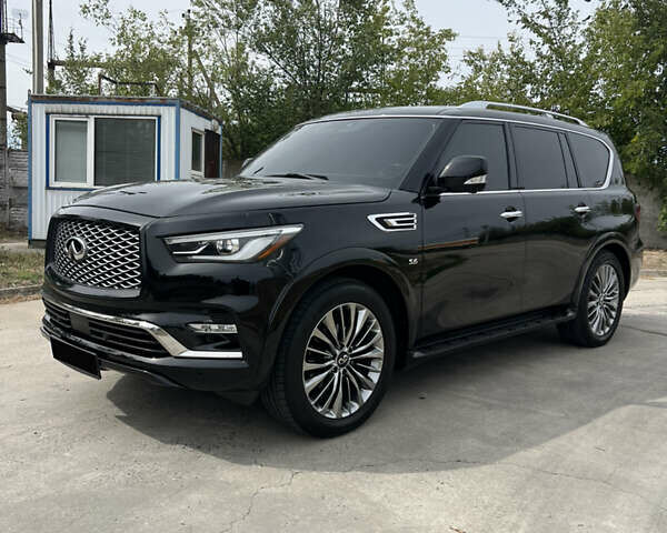 Черный Инфинити QX80, объемом двигателя 5.55 л и пробегом 86 тыс. км за 40000 $, фото 17 на Automoto.ua