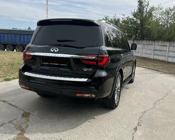 Черный Инфинити QX80, объемом двигателя 5.55 л и пробегом 86 тыс. км за 40000 $, фото 9 на Automoto.ua