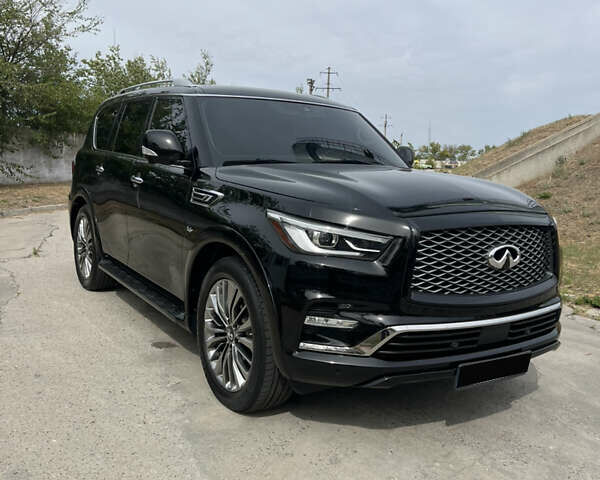 Черный Инфинити QX80, объемом двигателя 5.55 л и пробегом 86 тыс. км за 40000 $, фото 6 на Automoto.ua