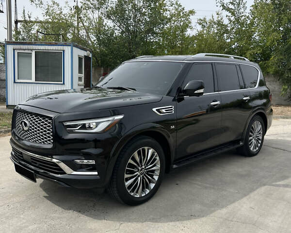 Черный Инфинити QX80, объемом двигателя 5.55 л и пробегом 86 тыс. км за 40000 $, фото 16 на Automoto.ua