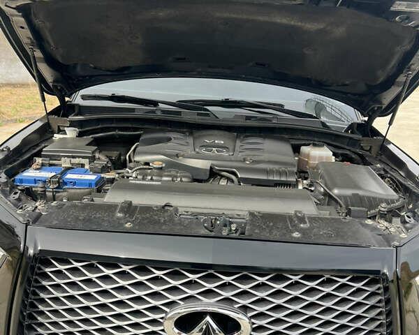Черный Инфинити QX80, объемом двигателя 5.55 л и пробегом 86 тыс. км за 40000 $, фото 21 на Automoto.ua
