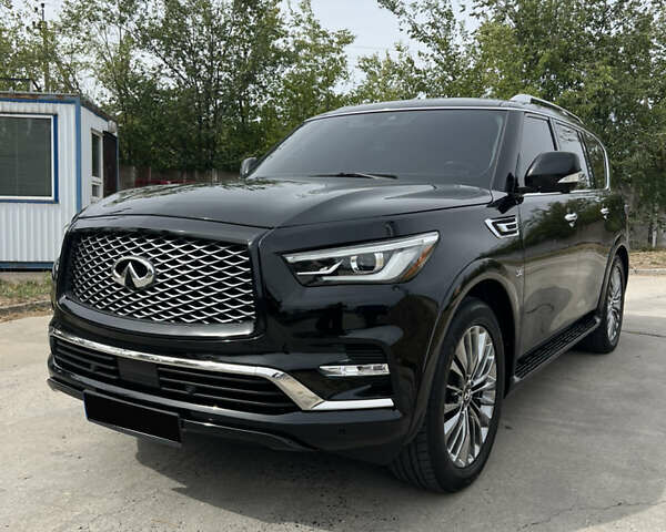 Черный Инфинити QX80, объемом двигателя 5.55 л и пробегом 86 тыс. км за 40000 $, фото 18 на Automoto.ua