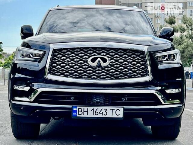 Черный Инфинити QX80, объемом двигателя 5.6 л и пробегом 8 тыс. км за 52900 $, фото 9 на Automoto.ua