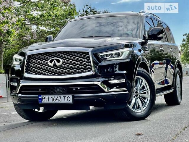 Чорний Інфініті QX80, об'ємом двигуна 5.6 л та пробігом 8 тис. км за 52900 $, фото 19 на Automoto.ua