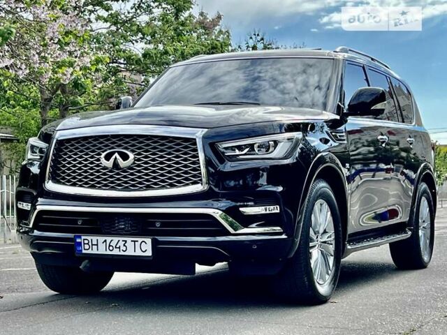 Черный Инфинити QX80, объемом двигателя 5.6 л и пробегом 8 тыс. км за 52900 $, фото 11 на Automoto.ua