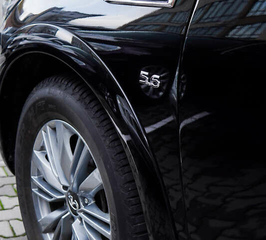 Черный Инфинити QX80, объемом двигателя 5.55 л и пробегом 15 тыс. км за 45000 $, фото 13 на Automoto.ua