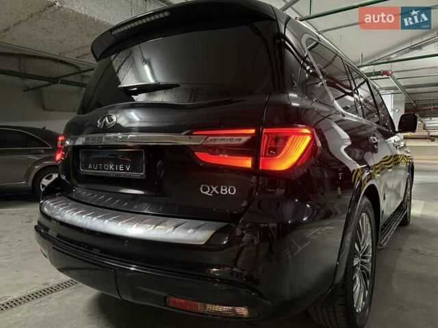Черный Инфинити QX80, объемом двигателя 5.55 л и пробегом 95 тыс. км за 47500 $, фото 14 на Automoto.ua