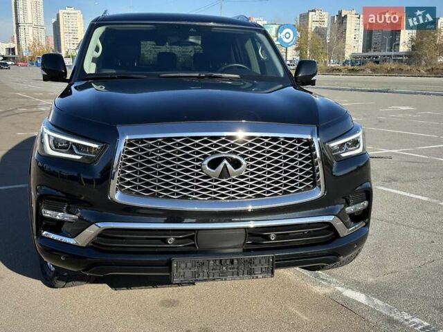 Черный Инфинити QX80, объемом двигателя 5.55 л и пробегом 29 тыс. км за 59900 $, фото 6 на Automoto.ua
