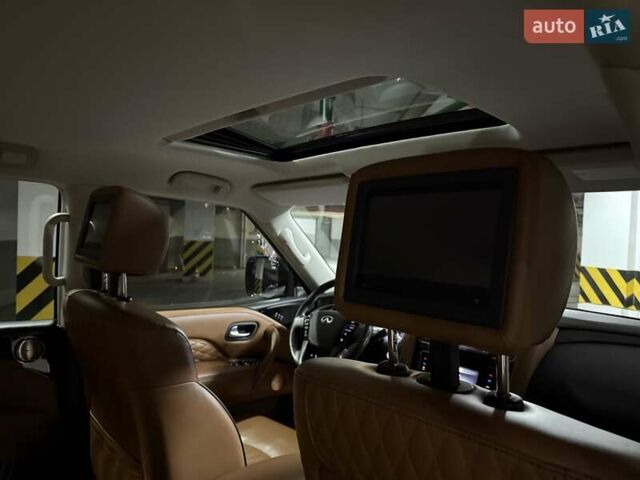 Черный Инфинити QX80, объемом двигателя 5.55 л и пробегом 95 тыс. км за 47500 $, фото 53 на Automoto.ua