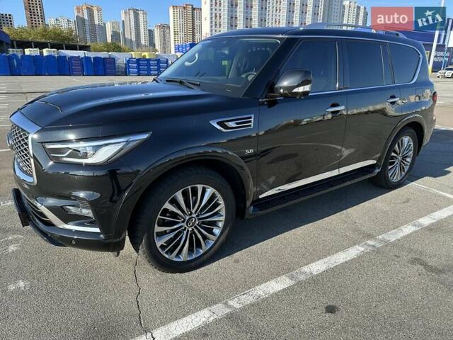 Черный Инфинити QX80, объемом двигателя 5.55 л и пробегом 29 тыс. км за 59900 $, фото 14 на Automoto.ua