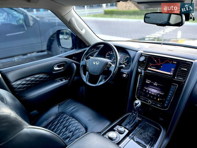 Черный Инфинити QX80, объемом двигателя 5.55 л и пробегом 80 тыс. км за 46500 $, фото 23 на Automoto.ua