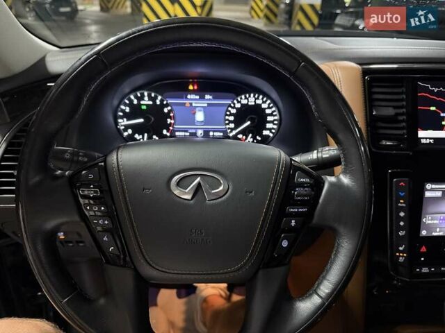 Черный Инфинити QX80, объемом двигателя 5.55 л и пробегом 95 тыс. км за 47500 $, фото 31 на Automoto.ua