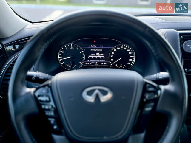 Черный Инфинити QX80, объемом двигателя 5.55 л и пробегом 80 тыс. км за 46500 $, фото 30 на Automoto.ua