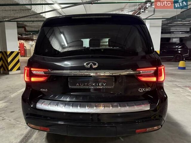 Черный Инфинити QX80, объемом двигателя 5.55 л и пробегом 95 тыс. км за 47500 $, фото 13 на Automoto.ua