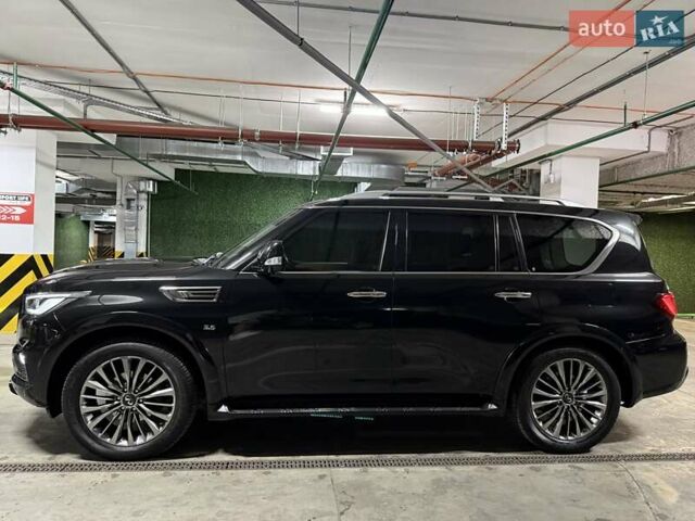 Черный Инфинити QX80, объемом двигателя 5.55 л и пробегом 95 тыс. км за 47500 $, фото 6 на Automoto.ua