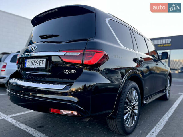 Черный Инфинити QX80, объемом двигателя 5.55 л и пробегом 80 тыс. км за 46500 $, фото 11 на Automoto.ua