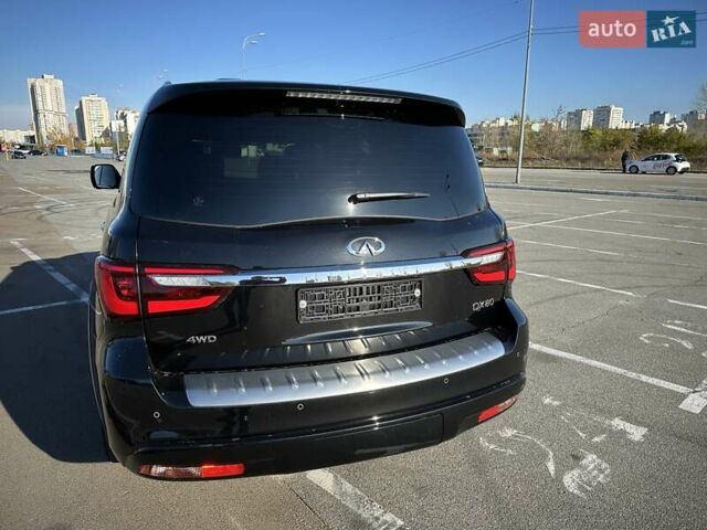 Черный Инфинити QX80, объемом двигателя 5.55 л и пробегом 29 тыс. км за 59900 $, фото 10 на Automoto.ua