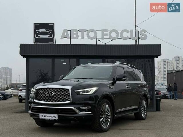 Чорний Інфініті QX80, об'ємом двигуна 5.55 л та пробігом 24 тис. км за 61990 $, фото 3 на Automoto.ua