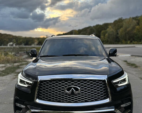 Черный Инфинити QX80, объемом двигателя 5.6 л и пробегом 65 тыс. км за 65900 $, фото 7 на Automoto.ua