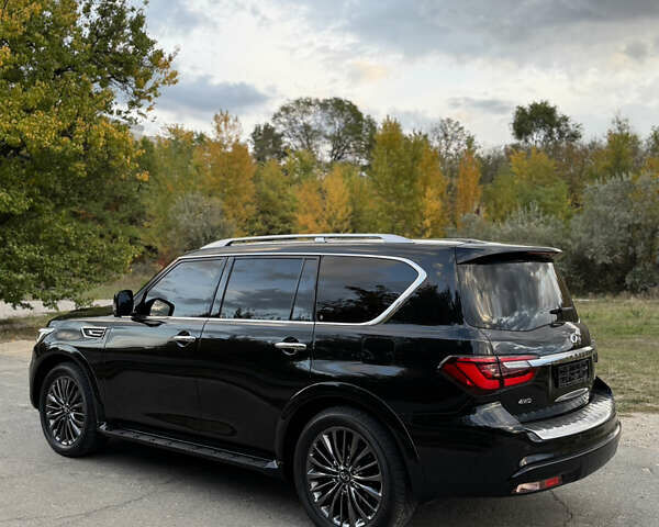 Черный Инфинити QX80, объемом двигателя 5.6 л и пробегом 65 тыс. км за 65900 $, фото 13 на Automoto.ua