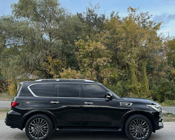 Черный Инфинити QX80, объемом двигателя 5.6 л и пробегом 65 тыс. км за 65900 $, фото 9 на Automoto.ua