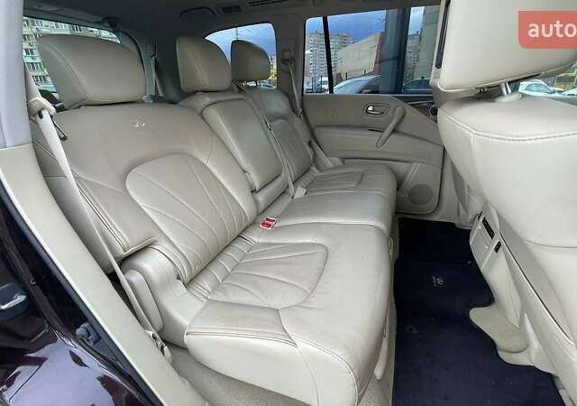 Фиолетовый Инфинити QX80, объемом двигателя 5.55 л и пробегом 201 тыс. км за 23990 $, фото 11 на Automoto.ua