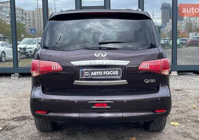 Фиолетовый Инфинити QX80, объемом двигателя 5.55 л и пробегом 201 тыс. км за 23990 $, фото 4 на Automoto.ua
