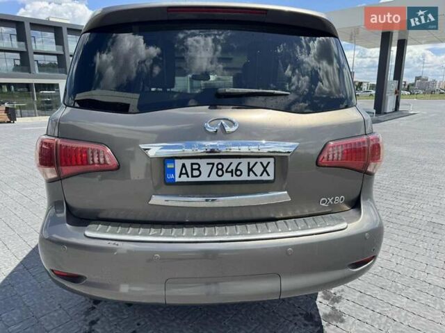 Коричневый Инфинити QX80, объемом двигателя 5.6 л и пробегом 230 тыс. км за 17400 $, фото 7 на Automoto.ua