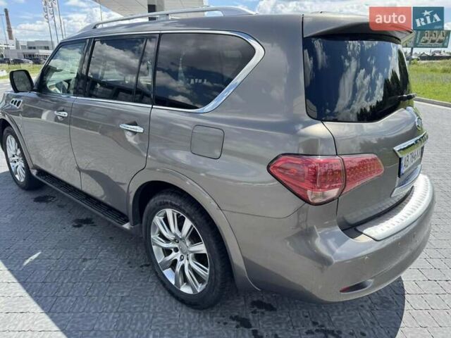 Коричневый Инфинити QX80, объемом двигателя 5.6 л и пробегом 230 тыс. км за 17400 $, фото 3 на Automoto.ua