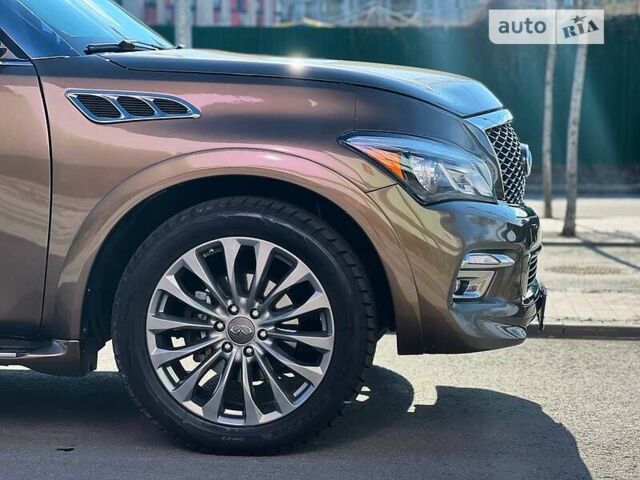 Коричневий Інфініті QX80, об'ємом двигуна 5.6 л та пробігом 81 тис. км за 26999 $, фото 29 на Automoto.ua