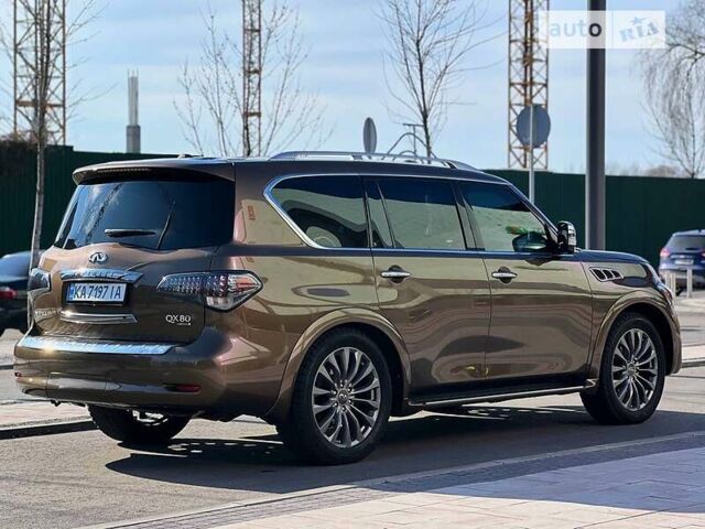 Коричневий Інфініті QX80, об'ємом двигуна 5.6 л та пробігом 81 тис. км за 26999 $, фото 38 на Automoto.ua