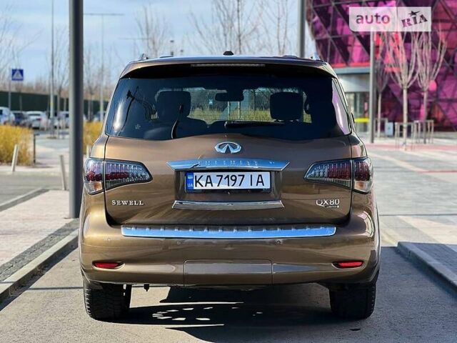 Коричневий Інфініті QX80, об'ємом двигуна 5.6 л та пробігом 81 тис. км за 26999 $, фото 36 на Automoto.ua