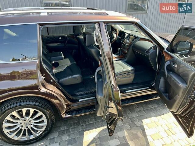 Коричневый Инфинити QX80, объемом двигателя 5.55 л и пробегом 155 тыс. км за 28900 $, фото 88 на Automoto.ua