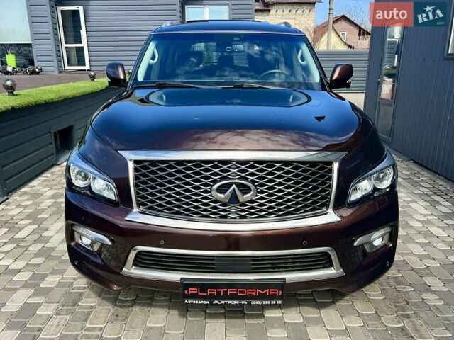 Коричневый Инфинити QX80, объемом двигателя 5.55 л и пробегом 155 тыс. км за 28900 $, фото 12 на Automoto.ua