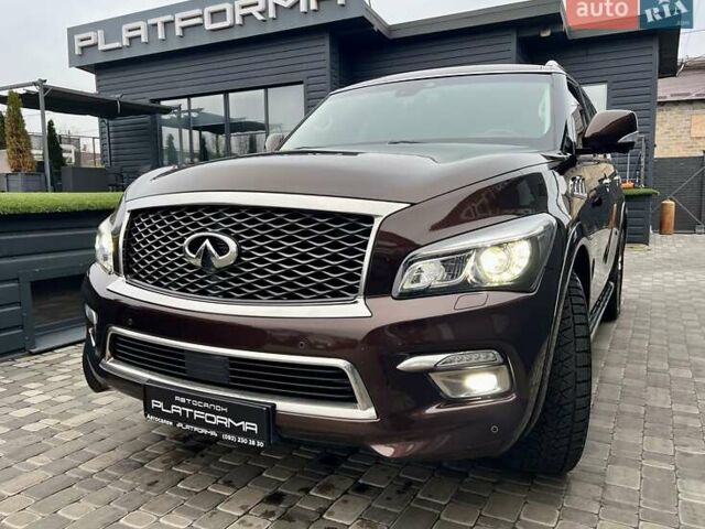 Коричневый Инфинити QX80, объемом двигателя 5.55 л и пробегом 159 тыс. км за 28900 $, фото 105 на Automoto.ua