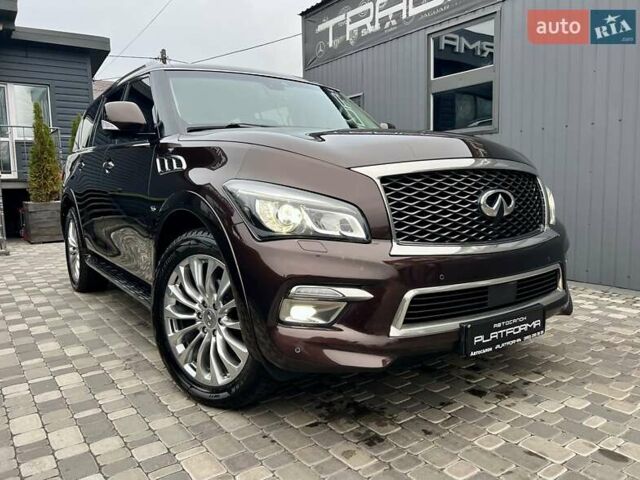 Коричневый Инфинити QX80, объемом двигателя 5.55 л и пробегом 159 тыс. км за 28900 $, фото 104 на Automoto.ua