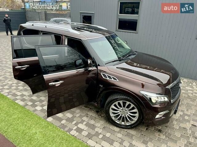 Коричневый Инфинити QX80, объемом двигателя 5.55 л и пробегом 159 тыс. км за 28900 $, фото 99 на Automoto.ua