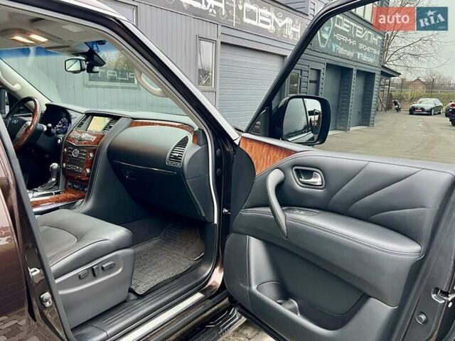 Коричневый Инфинити QX80, объемом двигателя 5.55 л и пробегом 159 тыс. км за 28900 $, фото 61 на Automoto.ua