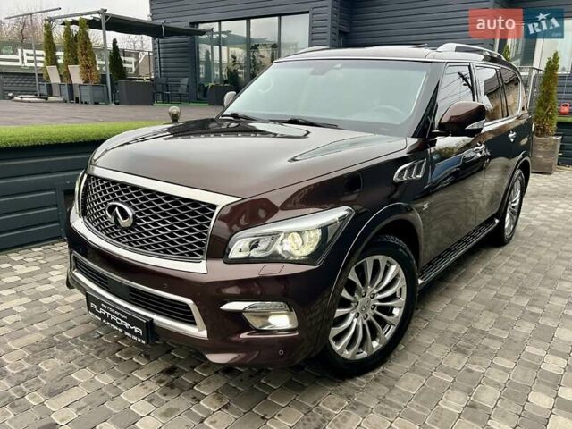 Коричневый Инфинити QX80, объемом двигателя 5.55 л и пробегом 159 тыс. км за 28900 $, фото 6 на Automoto.ua