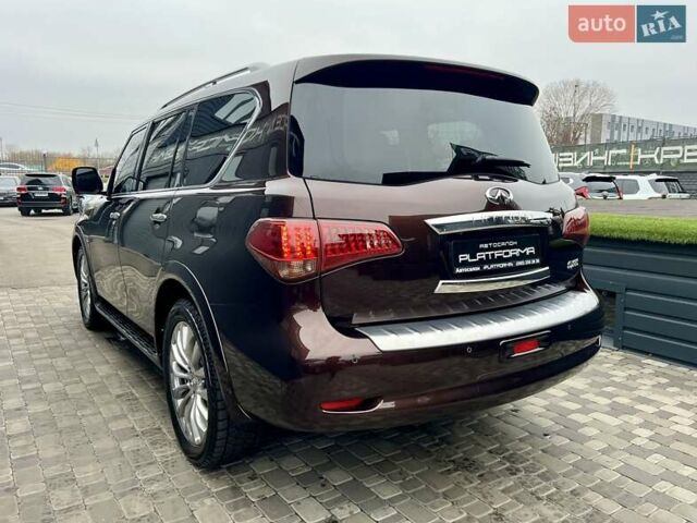 Коричневый Инфинити QX80, объемом двигателя 5.55 л и пробегом 159 тыс. км за 28900 $, фото 7 на Automoto.ua