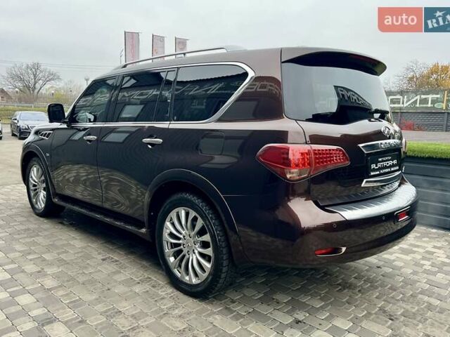 Коричневый Инфинити QX80, объемом двигателя 5.55 л и пробегом 159 тыс. км за 28900 $, фото 5 на Automoto.ua