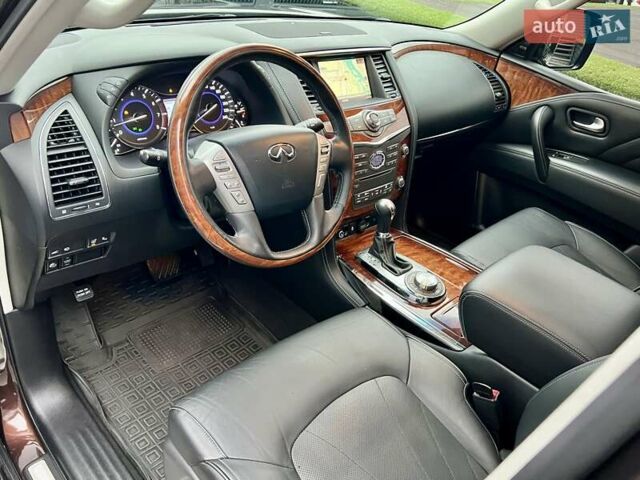 Коричневый Инфинити QX80, объемом двигателя 5.55 л и пробегом 159 тыс. км за 28900 $, фото 27 на Automoto.ua