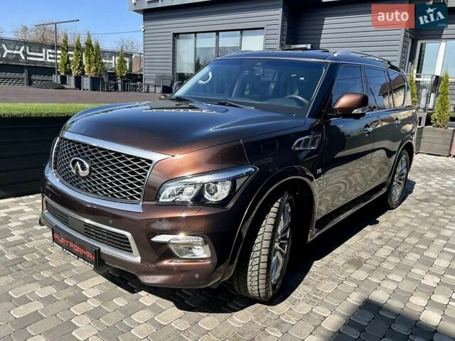 Коричневый Инфинити QX80, объемом двигателя 5.55 л и пробегом 155 тыс. км за 28900 $, фото 94 на Automoto.ua