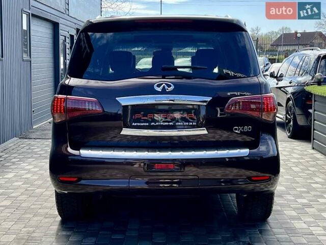 Коричневый Инфинити QX80, объемом двигателя 5.55 л и пробегом 155 тыс. км за 28900 $, фото 7 на Automoto.ua
