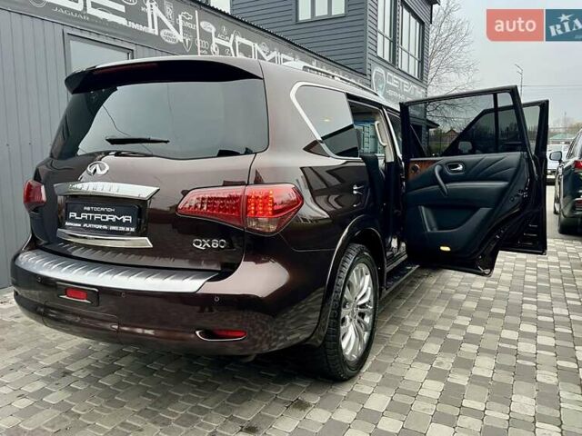 Коричневый Инфинити QX80, объемом двигателя 5.55 л и пробегом 159 тыс. км за 28900 $, фото 101 на Automoto.ua