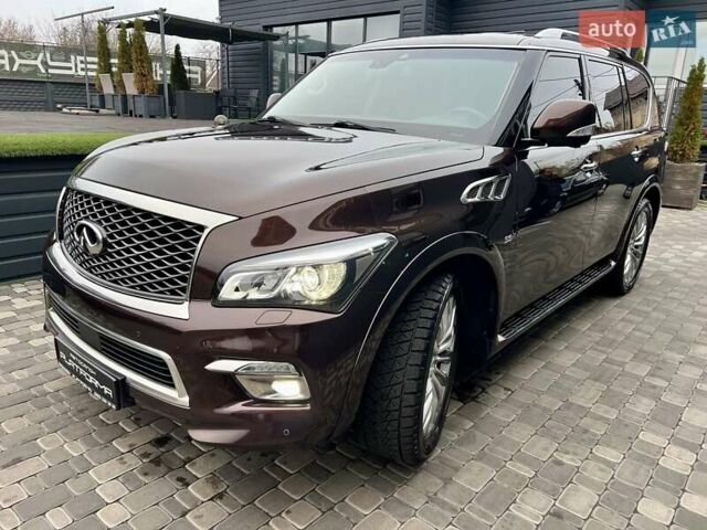 Коричневый Инфинити QX80, объемом двигателя 5.55 л и пробегом 159 тыс. км за 28900 $, фото 103 на Automoto.ua