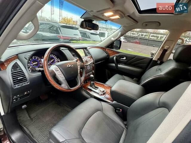 Коричневый Инфинити QX80, объемом двигателя 5.55 л и пробегом 159 тыс. км за 28900 $, фото 26 на Automoto.ua