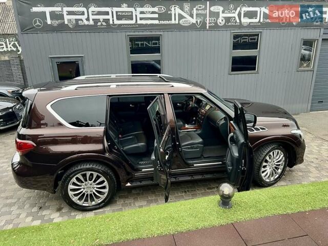 Коричневый Инфинити QX80, объемом двигателя 5.55 л и пробегом 159 тыс. км за 28900 $, фото 94 на Automoto.ua